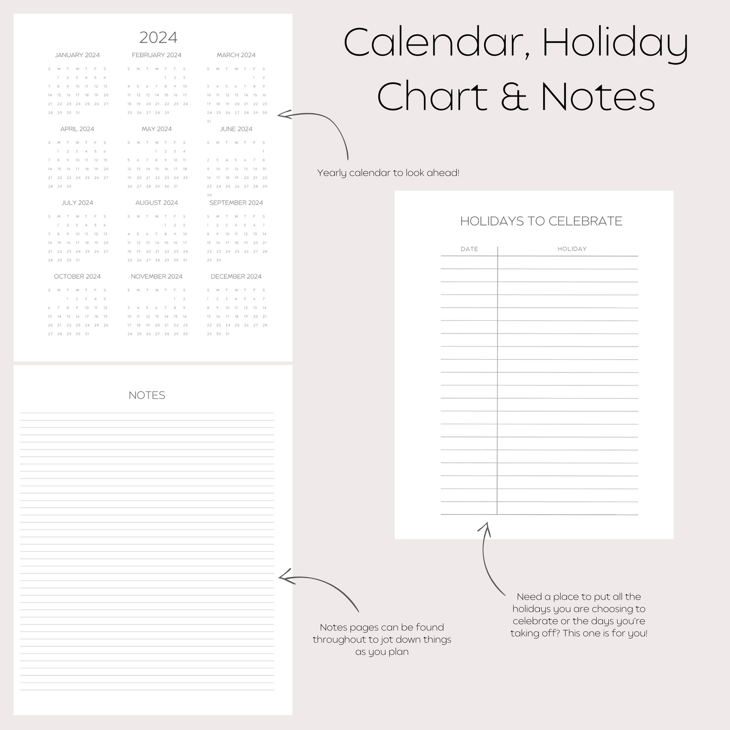 2024 Daily Planner